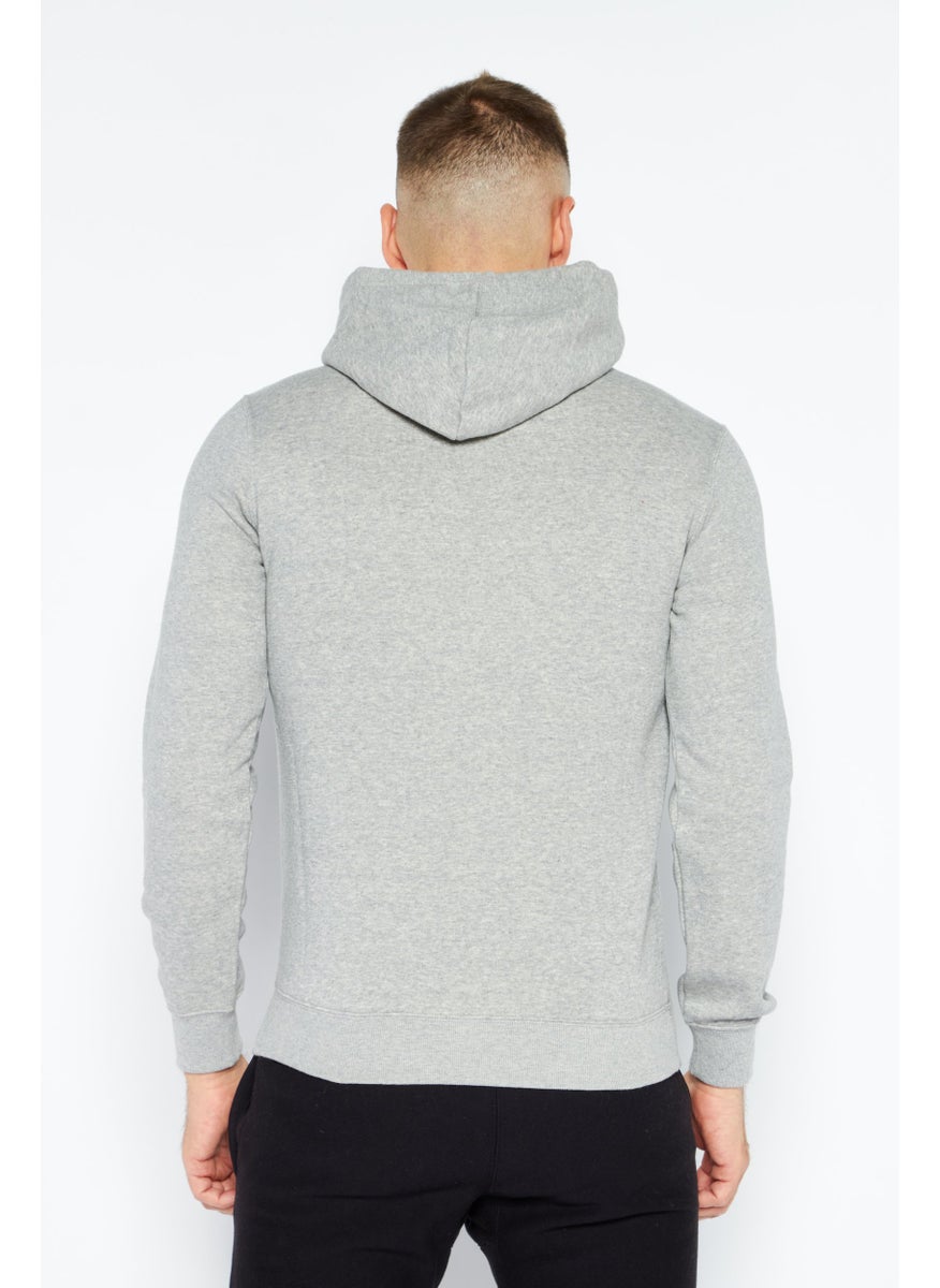 Champion Men Sportswear Fit Long Sleeve Outdoor Sweatshirt, Grey  - Image 2