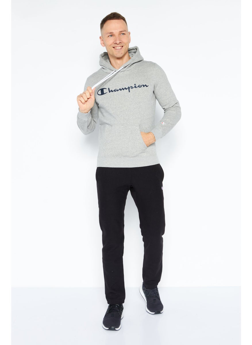 Champion Men Sportswear Fit Long Sleeve Outdoor Sweatshirt, Grey  - Image 3