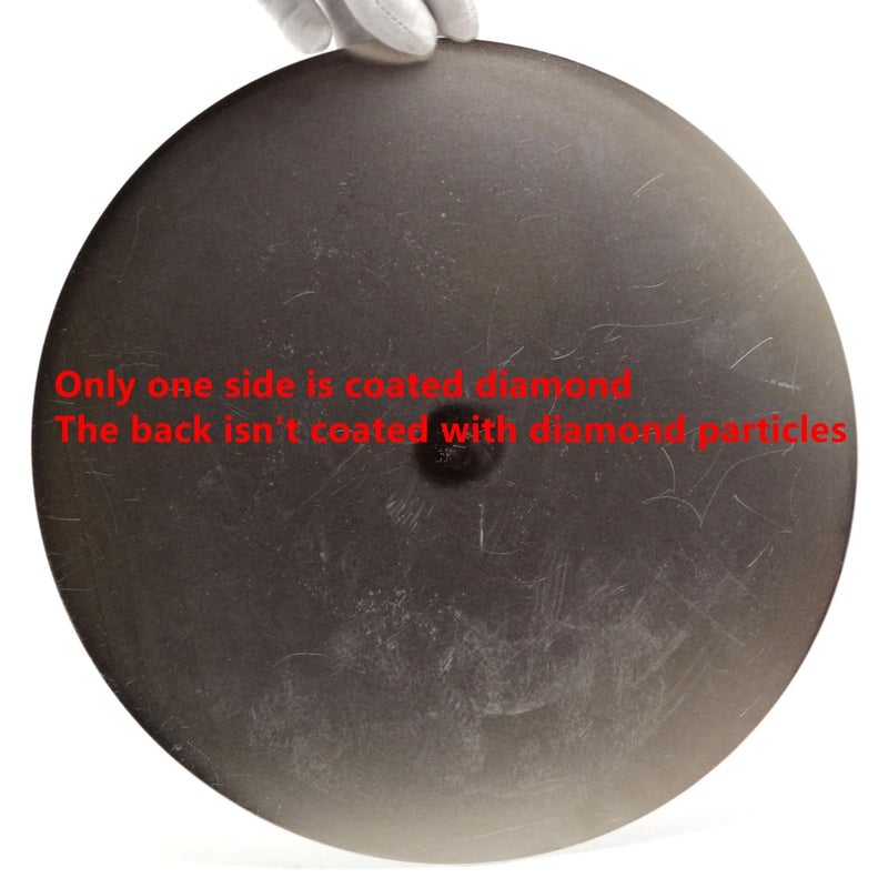 Jingling NO Center Hole 8" inch Diamond Grinding Disc 400 Grit Flat Lap Disk Lapidary Tools for Stone - Image 3