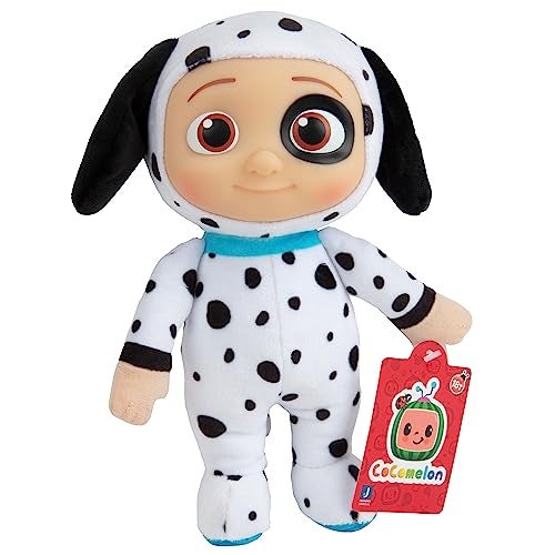 Jazwares CoComelon 8 JJ Plush Toy Puppy Onsie Officially Licensed Soft Stuffed Animal JJ Dog Doll for Toddlers Preschoolers Holiday Christmas Stocking Stuffer Gift for Kids Boys Girls Ages 13 - Image 1