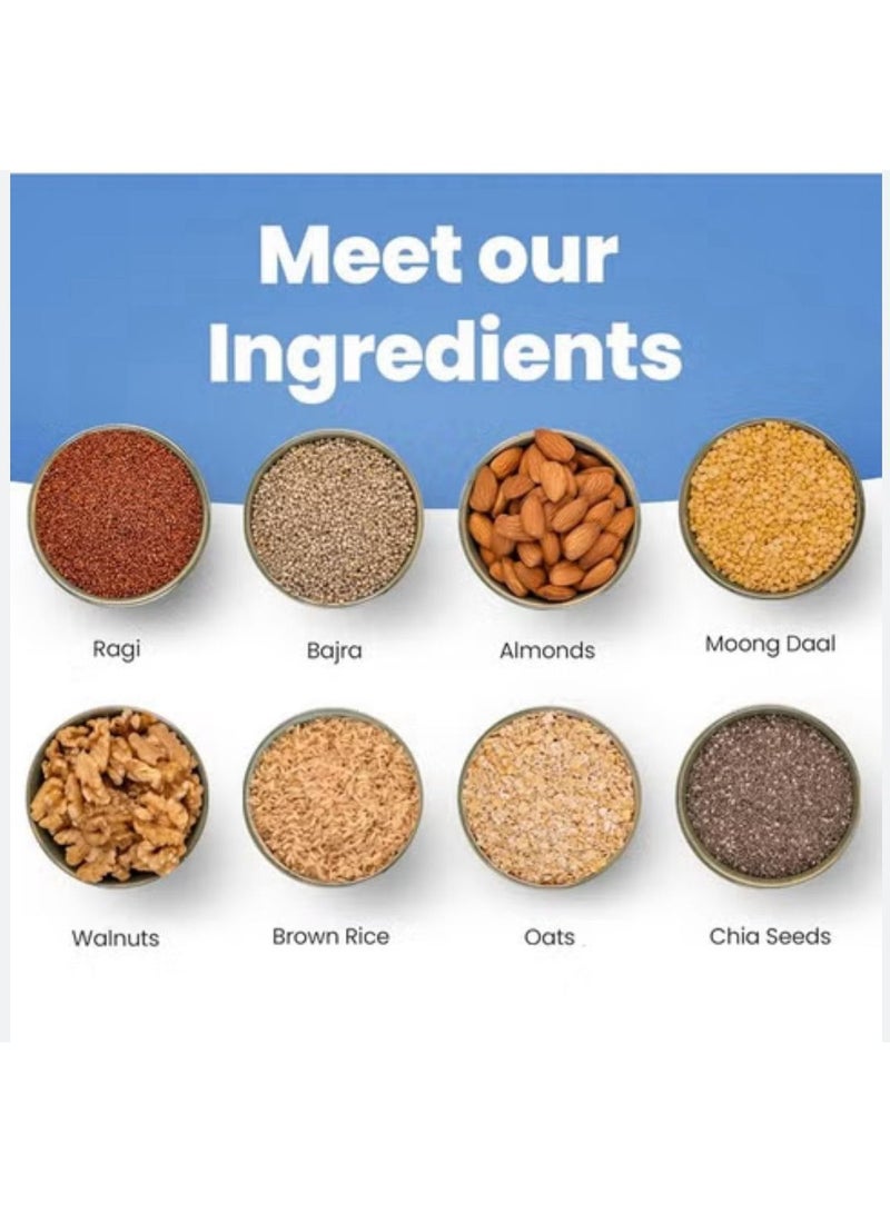 Little Joys  Nutrimix 7+ Years  Naturally Sweetened with Dates & Jaggery. 350G (Vanilla Flavor) - Image 5