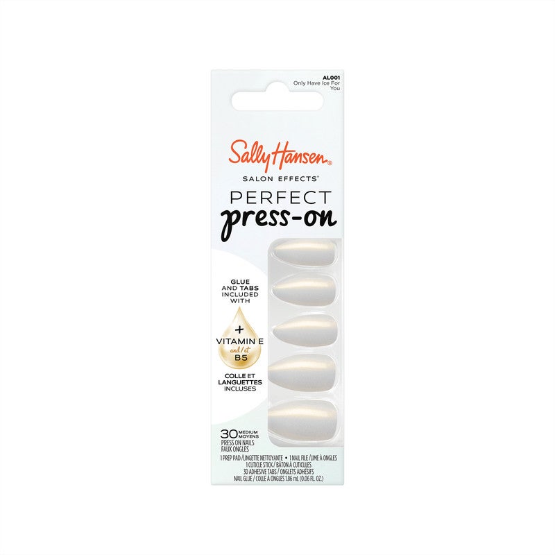 Sally Hansen أظافر سالي هانسن سالون إيفيكتس المثالية القابلة للتطبيق - 001 - لدي فقط جليد من أجلك - Image 1
