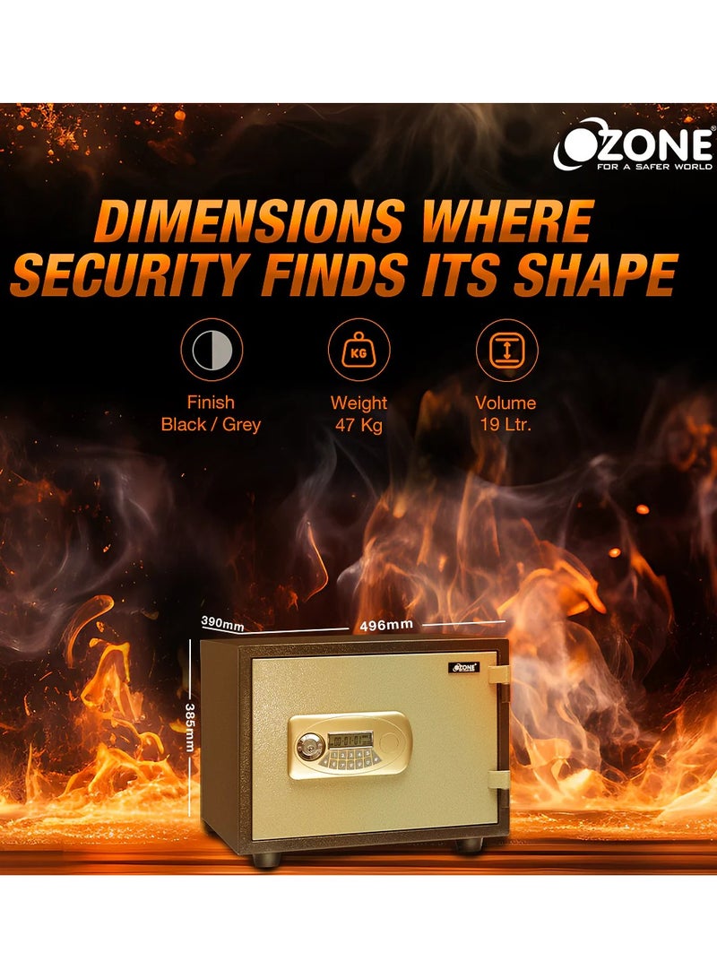 Ozone Fire Warrior 11 Fire resistant Safe 19 Litres - Image 2