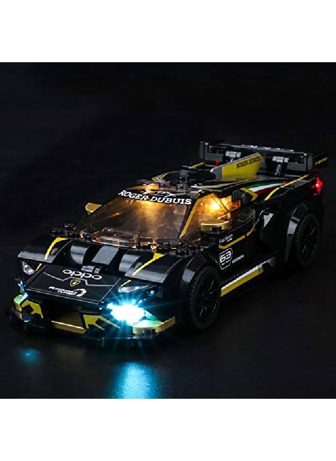BRIKSMAX - Led Lighting Kit For Lamborghini Urus Stx & Lamborghini Huracán Super Trofeo Evo Compatible With Lego 76899 Building Blocks Model Not Include The Lego Set - Image 1