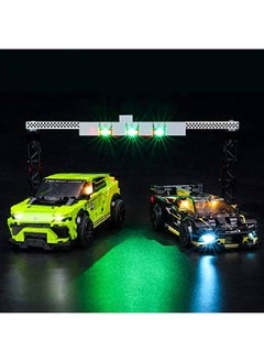 Led Lighting Kit For Lamborghini Urus Stx & Lamborghini Huracán Super Trofeo Evo Compatible With Lego 76899 Building Blocks Model Not Include The Lego Set