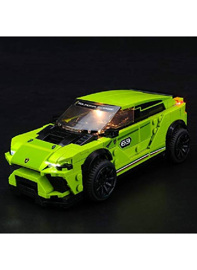 BRIKSMAX - Led Lighting Kit For Lamborghini Urus Stx & Lamborghini Huracán Super Trofeo Evo Compatible With Lego 76899 Building Blocks Model Not Include The Lego Set - Image 1