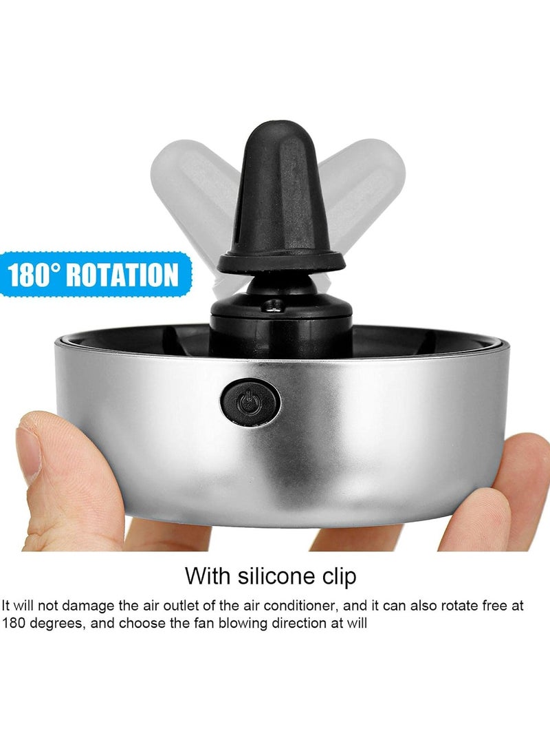 Car Fans Multi-function Mini USB Car Fan Cooler 360 Degree Rotating Cooling Fan Electric Car Circulator 3 Speed Cooler  - Image 3