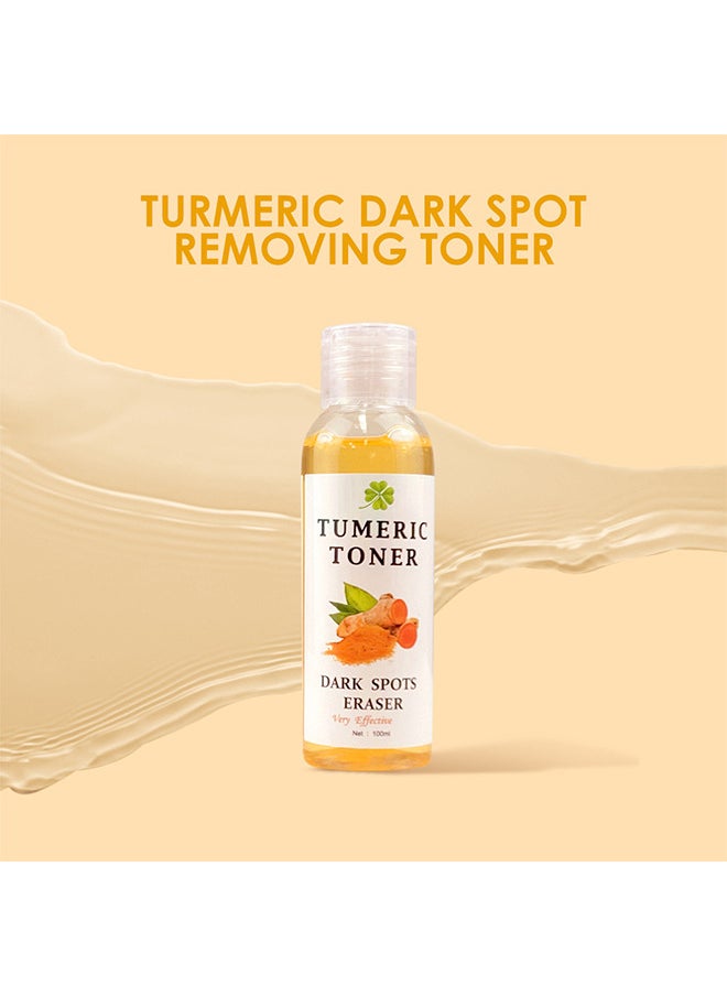 MOOYAM Turmeric Dark Spot Corrector Toner 100ML Facial Toner For Acne Prone Skin Dark Spot Remover For Face Hydrating Face Toner For Women Treatment  - Image 3
