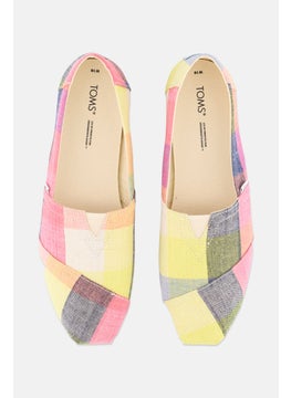 TOMS Women Alpargata Slip On Casual Shoes, Yellow Combo  - Image 3