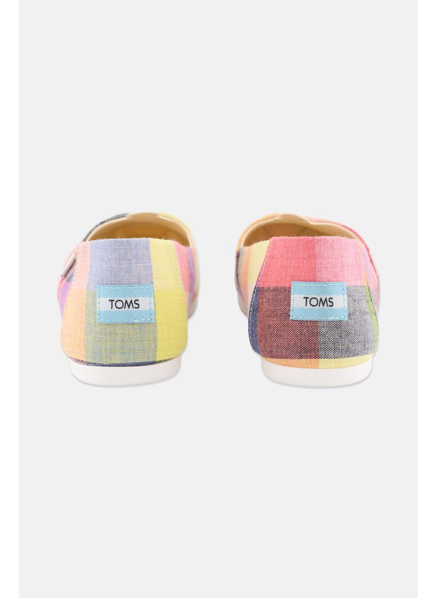 TOMS Women Alpargata Slip On Casual Shoes, Yellow Combo  - Image 4