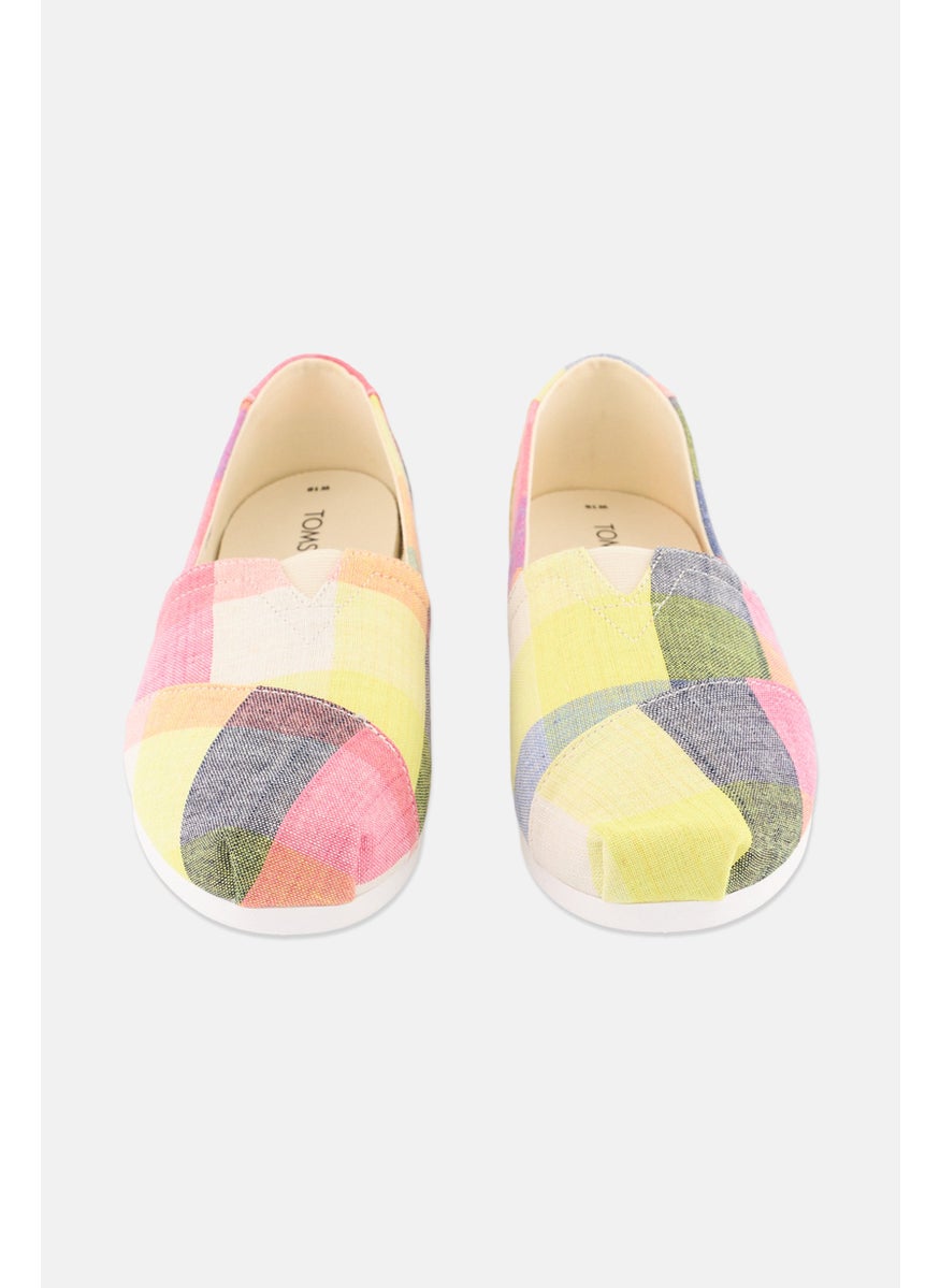 TOMS Women Alpargata Slip On Casual Shoes, Yellow Combo  - Image 2
