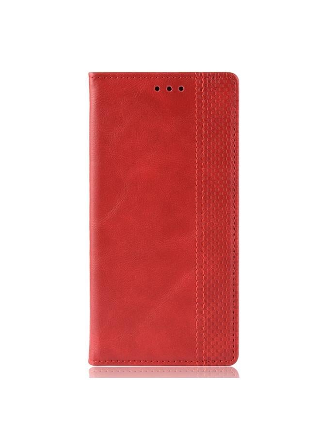 S-TOP Case For Huawe Honor 30 Pro Magnetic Buckle Retro Crazy Horse Texture Horizontal Flip Leather Case , with Holder & Card Slots & Photo Frame - Image 2