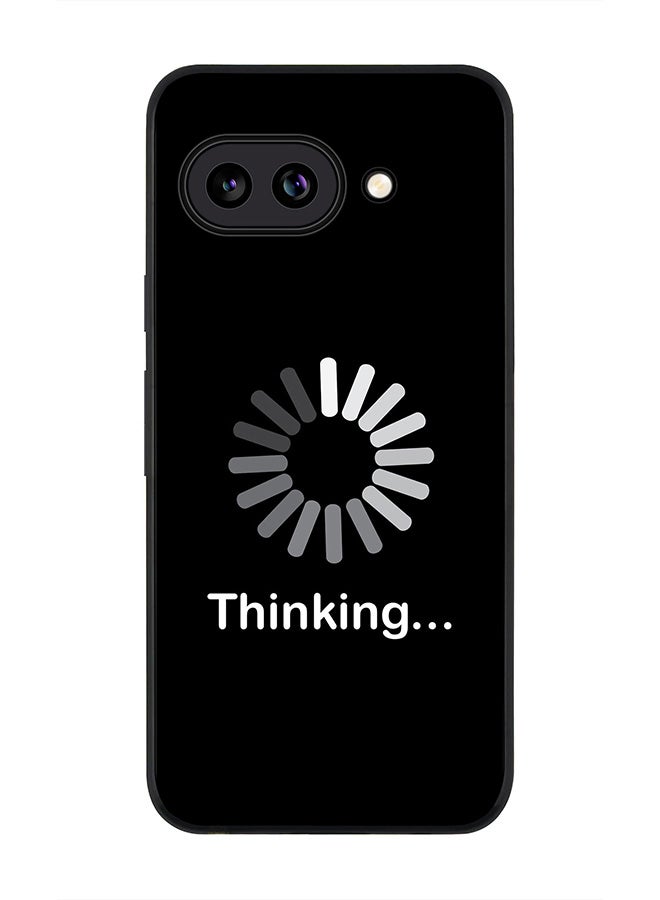 Stylizedd For Google Pixel 9a Case,Slim fit Camera Protection, Shockproof Thin Phone cover  - Thinking