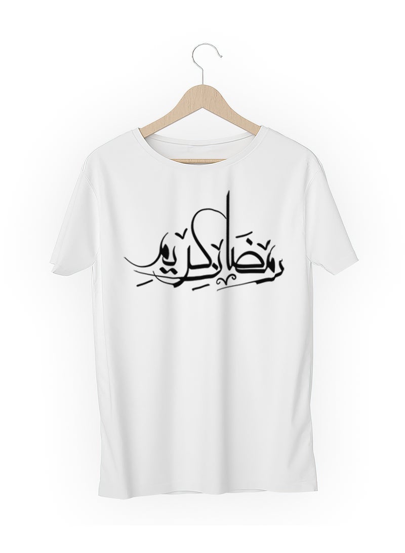 Fashion World Cotton T-shirt Printed with High-quality Ramadan  - Image 3