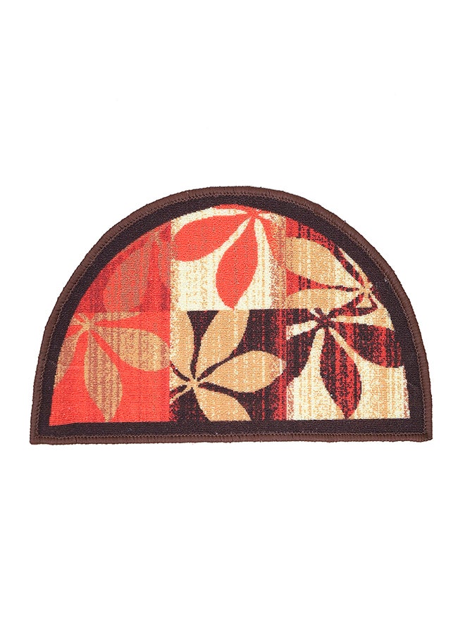 Status Contract Semi Circle/D-Shape Entrance Floor Door Mats Home Decor Non-Slip Carpet for Bathroom, Bedroom, Balcony, Living Room Washable Dirt Trapper, 38 X 58 Cm  - Image 2
