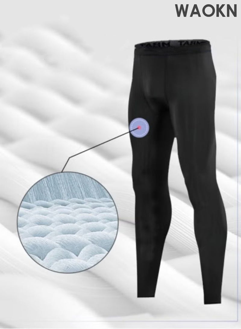 دبليو أيه أو كي أن بدلة رياضية للأطفال ، بدلة رياضية ، مجموعة بنطلون طويلة الأكمام ، بدلة الركض والقميص ، مجموعة تجفيف سريع من قطعتين ، مجموعة تدريب رياضي للأطفال (الخط الأخضر) - Image 2