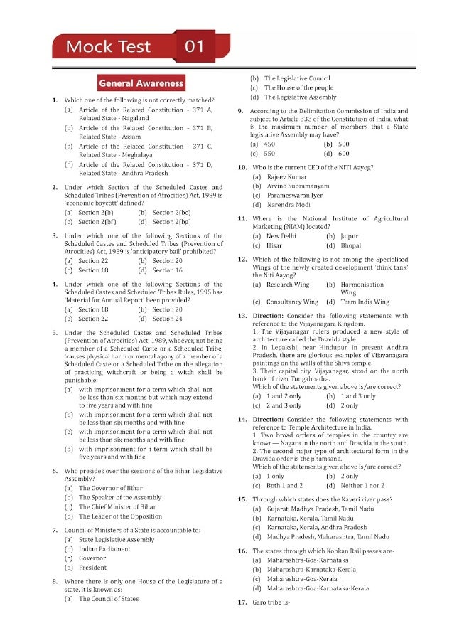 Punjab Police Constable Exam 2024 (Male & Female) - 18 Full Length Practice Mock Tests with Free Access to Online Tests  - Image 4