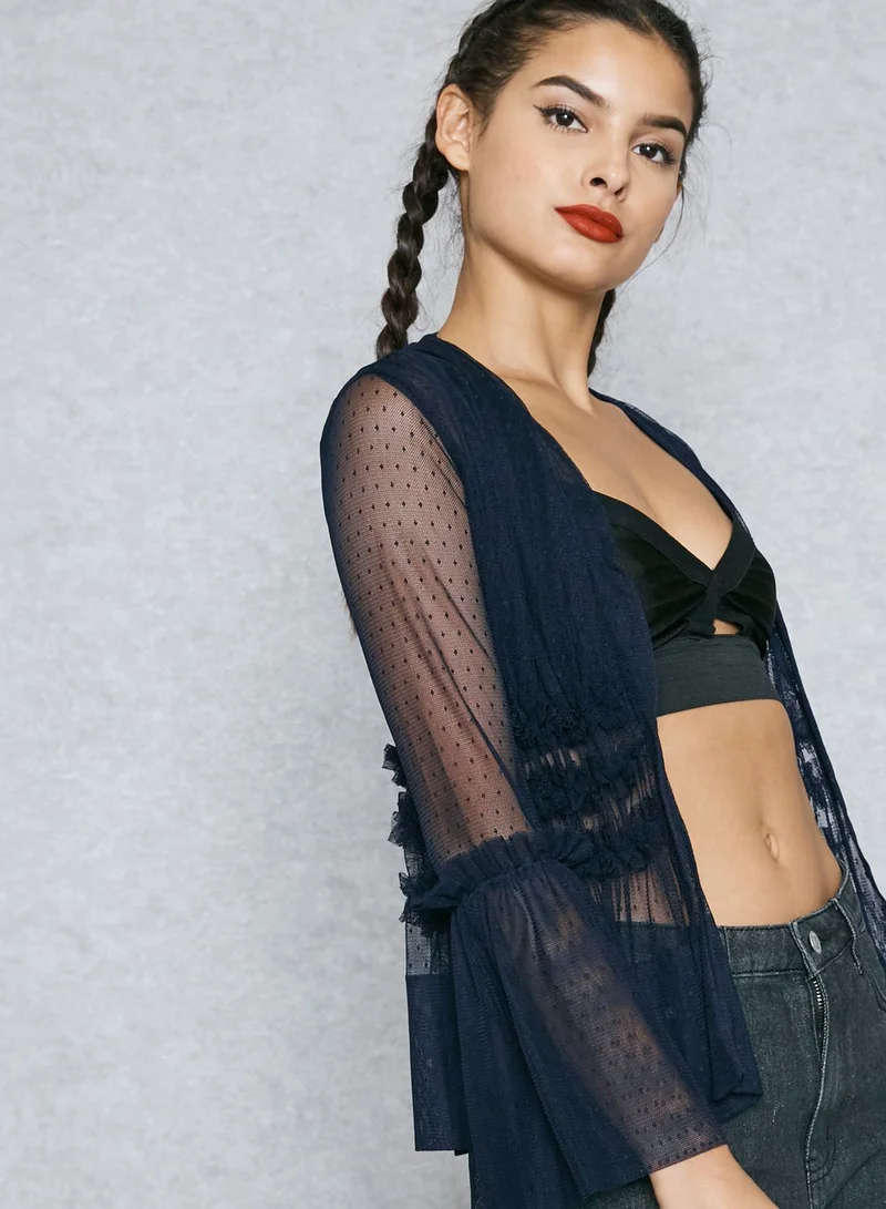TOPSHOP Sheer Jacket