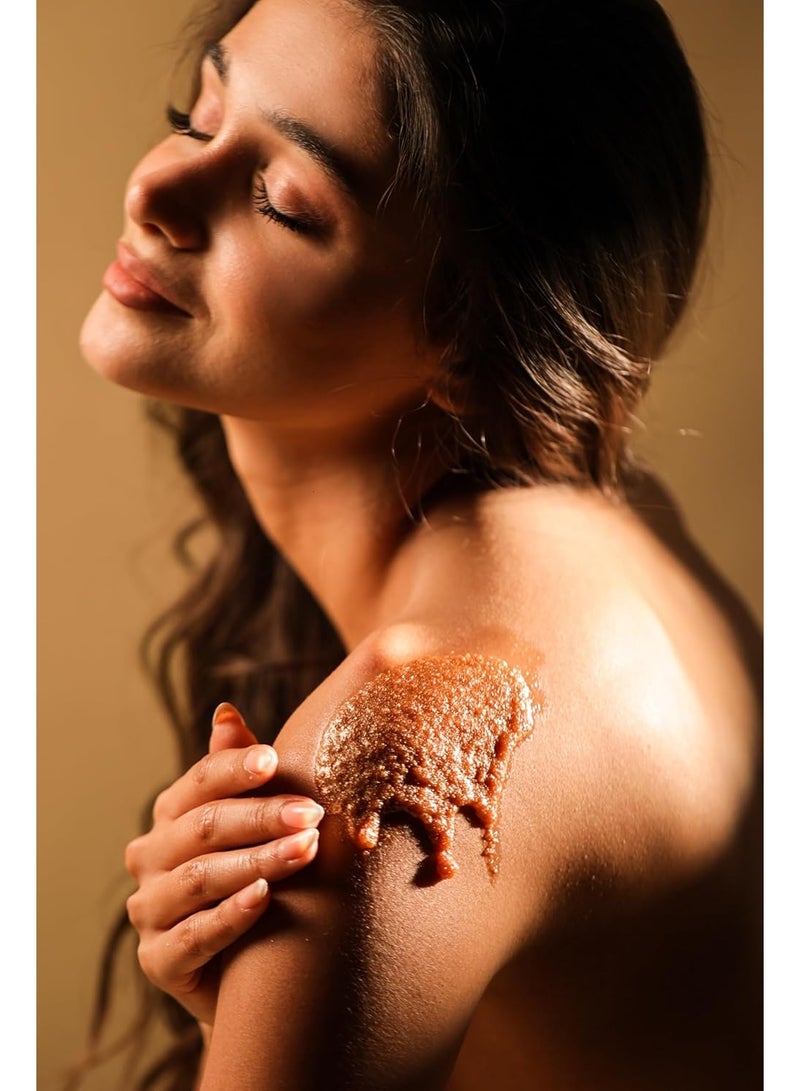 B bronze Shimmer Body Scrub – Sugar & Coconut Oil Exfoliator with Vitamin E | Brightening Pre‑Tan Buff, Vegan & Cruelty‑Free - Image 5