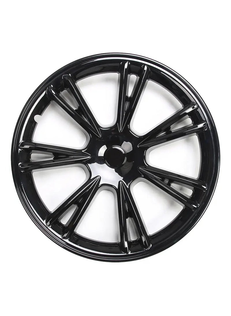 HPS 19-Inch Wheel Covers for Tesla Model Y – Sporty Style Hubcaps (Set of 4) | ABS Decorative Covers for Gemini Wheels  - Image 3