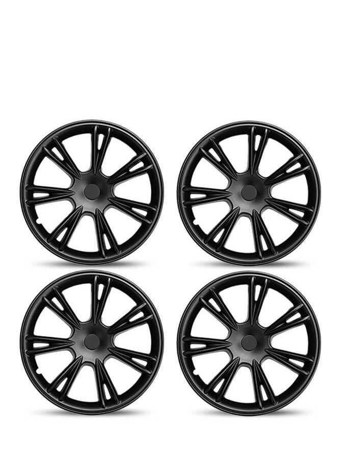 HPS 19-Inch Wheel Covers for Tesla Model Y – Sporty Style Hubcaps (Set of 4) | ABS Decorative Covers for Gemini Wheels  - Image 4