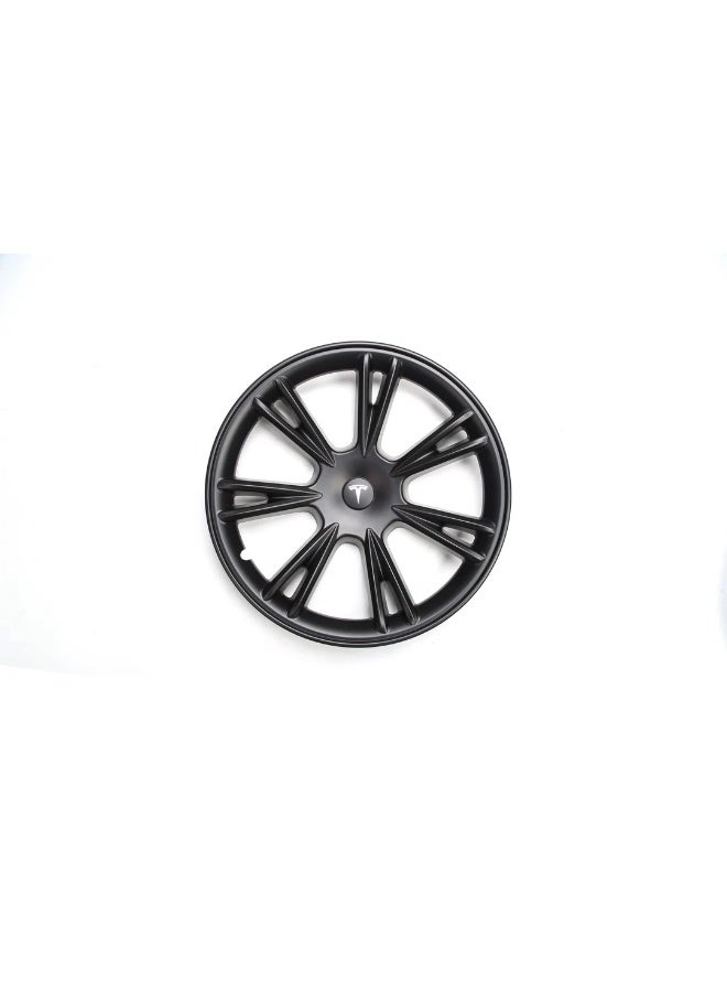 HPS 19-Inch Wheel Covers for Tesla Model Y – Sporty Style Hubcaps (Set of 4) | ABS Decorative Covers for Gemini Wheels  - Image 1