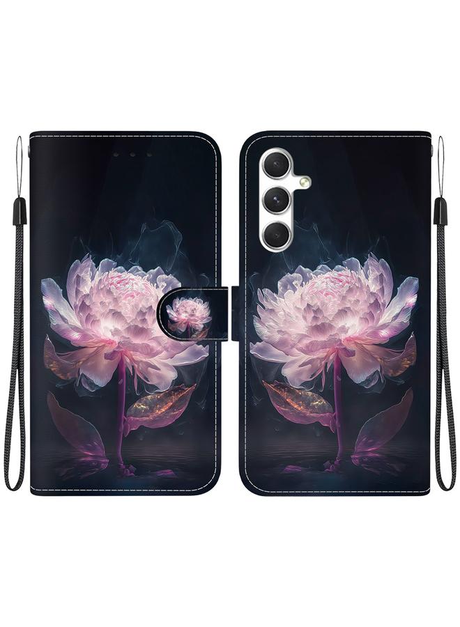 S-TOP Case For Samsung Galaxy S24 5G Crystal Texture Colored Drawing Leather Phone Case - Image 1