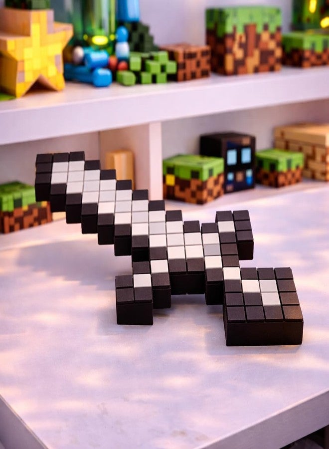 CUBIX3D 3D Printed Pixel Sword Toy | Blocky Gaming Prop | Safe Cosplay Accessory for Kids & Fans, Multicolor - Image 3
