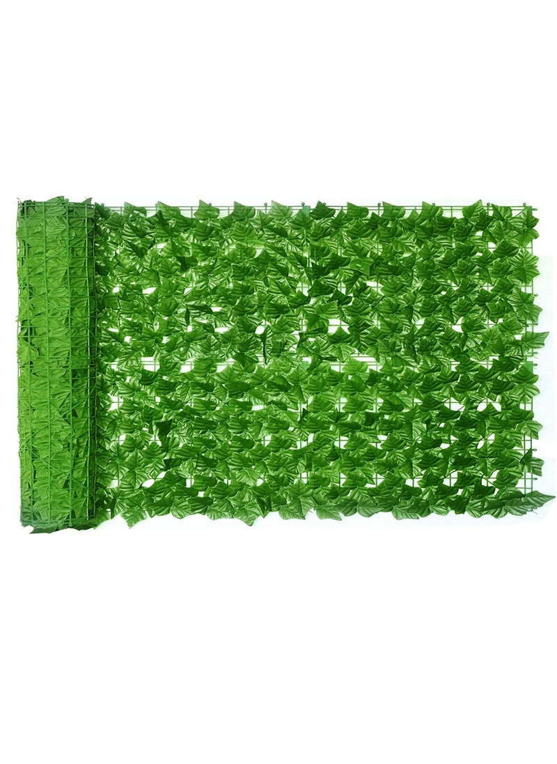 Generic Artificial Ivy Privacy Screen Roll, 3x0.5M Outdoor Garden Wall Decoration, Perfect for Balcony and Patio Enhancement  - Image 1