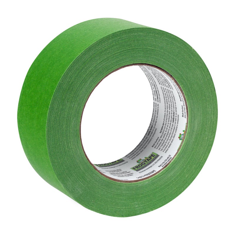 FROGTAPE CF 120 Painter's Tape, Multi-Surface with PAINTBLOCK, 48mm x 55m, Green, 1 Roll (143177) - Image 2