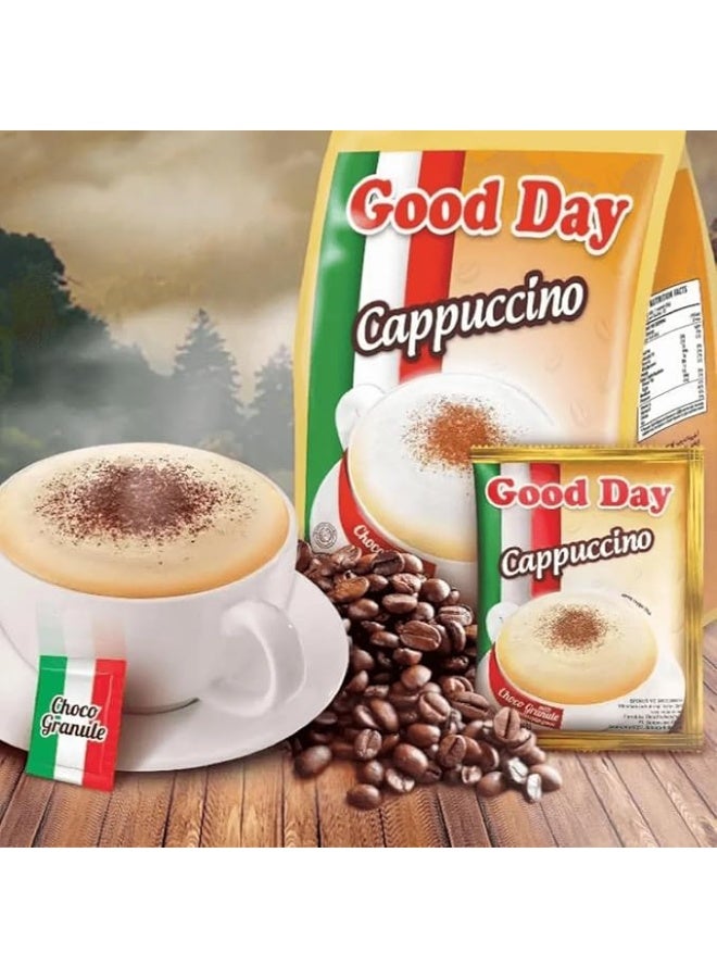 Good Day Cappuccino Italian Style Instant Coffee Mix - 30 Sachets - Image 2