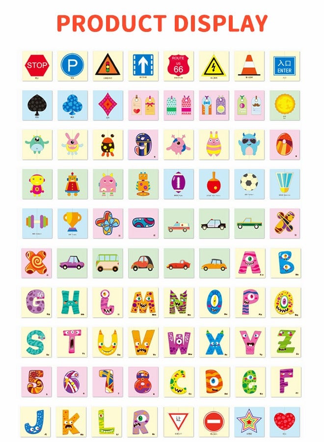 GROIC Paper Cutting Activity Set with Scissor, DIY Fun Paper-Cutting Handmade Puzzle, Stereo Origami Book, 100 Sheets Double-sided Kids Educational Toy Early Learning Development - Image 4