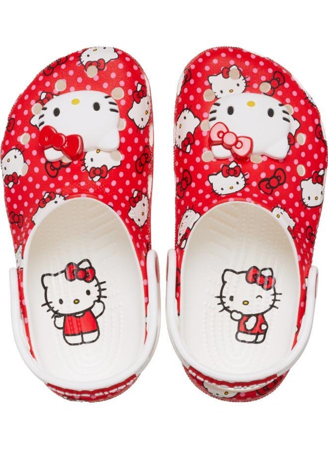 crocs - Kids Hello Kitty Red Classic Clog - Image 1
