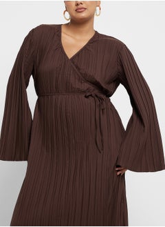 Ella Plus Crinkle Textured Shift Dress  - Image 3