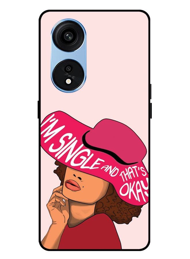 EYE CATCH Printed Protective Case Cover For Oppo A1 PRO -  I'M The King - Image 1