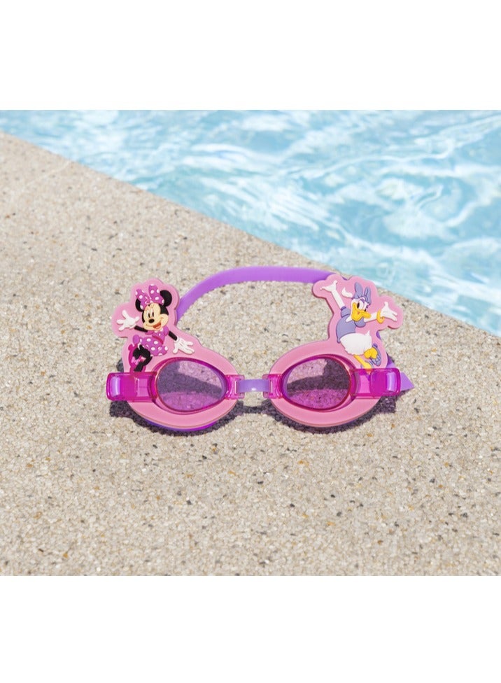 بست واي Bestway Pink Minnie Mouse Swimming Goggles Bestway - No: 9102T  - Image 4