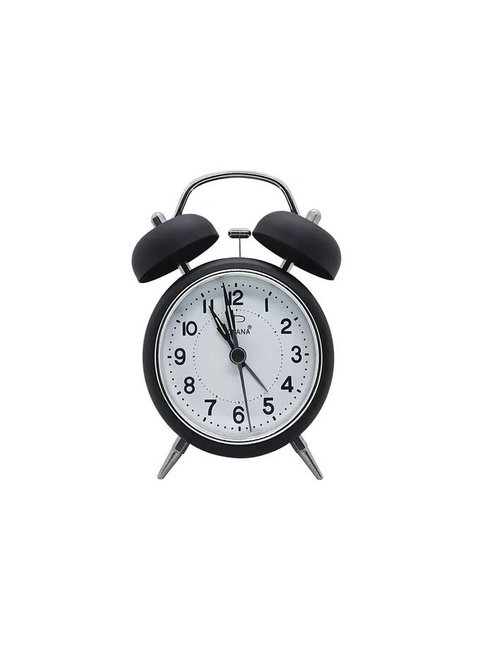 Dojana Silent Steel Alarm Clock with Twin Bell - Image 4