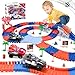KaeKid Spider Race Track for Boys 38 212PCS Race Car Track with 2 Spider Cars DIY Flexible Track Playset Toddler Toys Birthday Gifts for Kids - Image 2