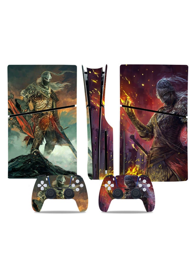 Ps5 سليم ملصق فيلم طبقة رقيقة واقية مقاومة للخدش ملصق جلد مقاوم للماء محرك الأقراص الضوئية الرقمي يمكن أن يكون 5-اللون: محرك الأقراص الضوئية DISC301 - Image 1