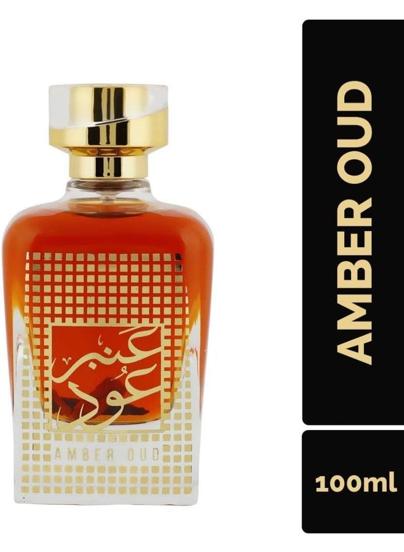 NUSUK Amber Oud EDP Perfume for Men & Women, 100ml - Image 5