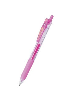 ZEBRA Sarasa Clip Gel Ink Rollers, Press-On, 0.7Mm, Light Pink Src-0.7-A.Pmb 