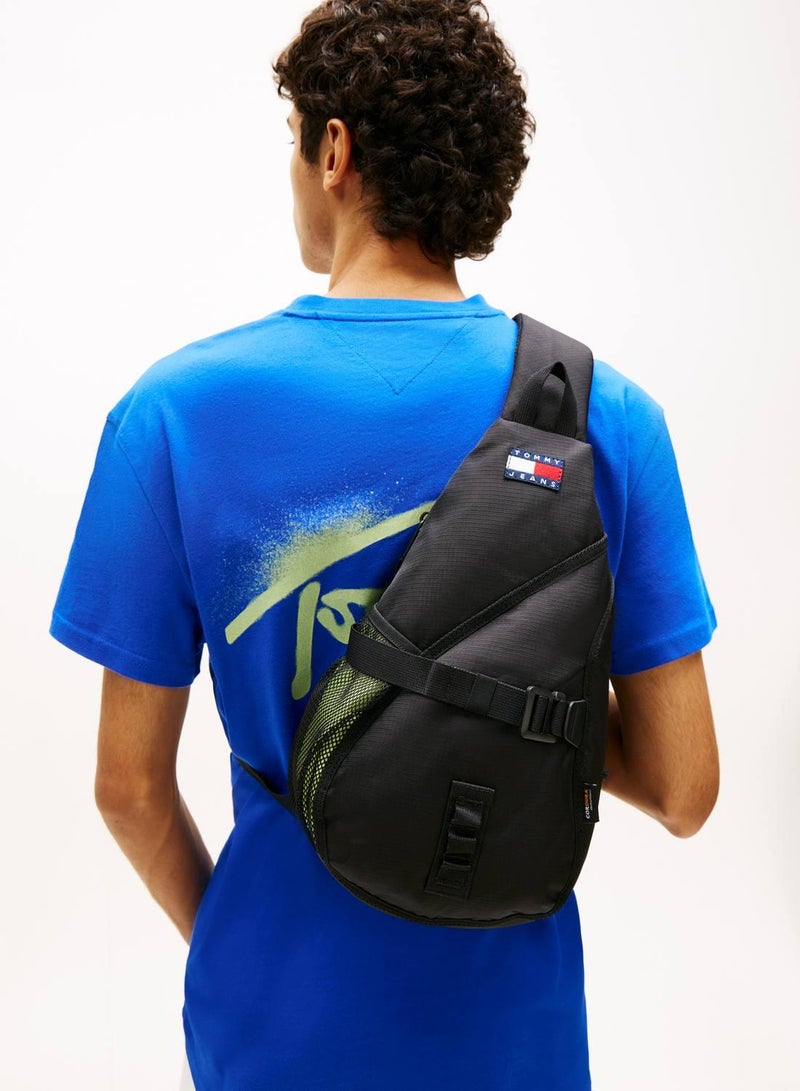 TOMMY JEANS Logo Ripstop Sling Outdoor Bag - Image 2