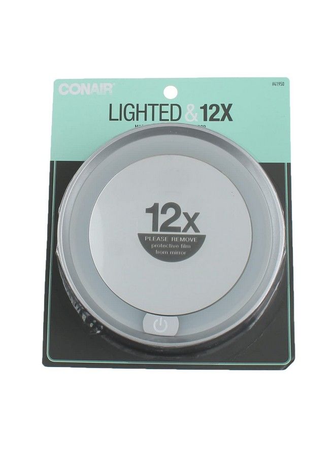 CONAIR Dome Lighted Mirror 12X Magnification - Image 3