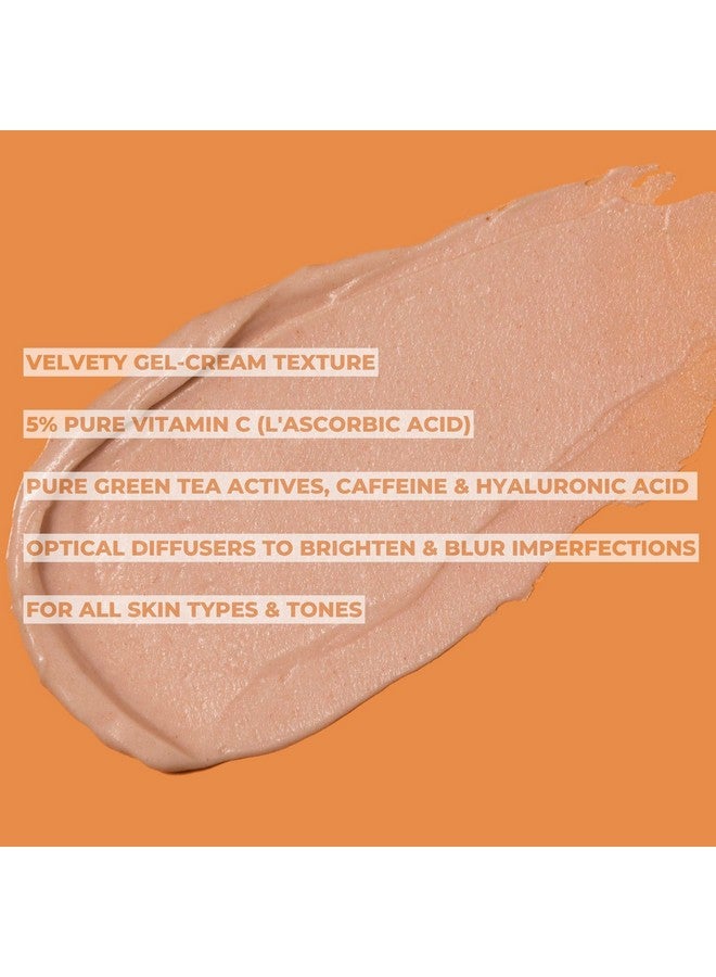 BeautyStat C Eye Perfector Dark Circle Reducing Vitamin C Eye Cream, Made in the USA with 5% L-Ascorbic Acid (Pure Vit C), Hyaluronic Acid - Hydrating, Firming Under Eye Brightener (0.5oz / 15ml) - Image 3