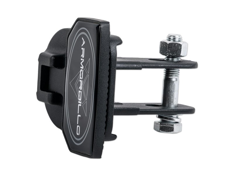 Armordillo FD Series 5" Foldable Rear Hitch Step|Compatible for Class 3 Trailer Hitch 2" Receiver|Hitch Step Bar|Folding Fold-Up Rear Step|8724545|Matte Black|Steel|Universal - Image 4