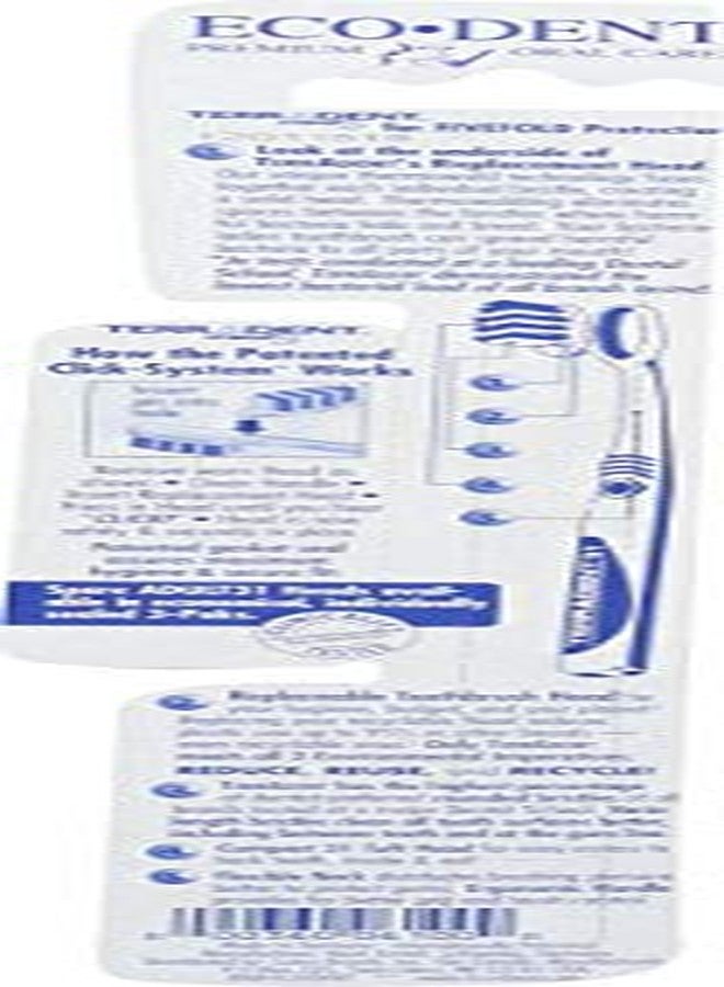 Eco-Dent Terradent 31 Toothbrush Refill, Soft - Image 2