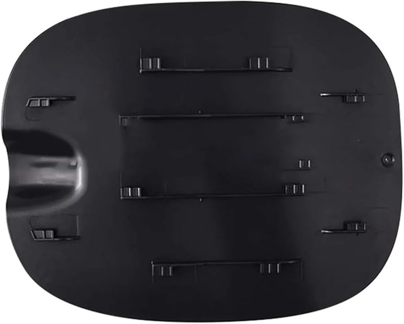 غطاء باب تعبئة الوقود الأسود لشيفروليه سيلفرادو 1500 كابينة مزدوجة 2019-2024 - Image 4