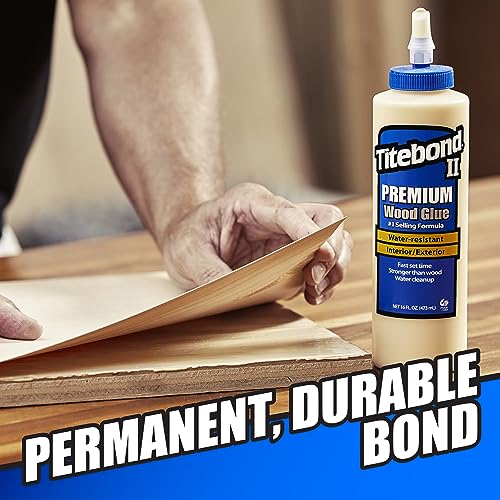 Titebond II Premuim Cream Wood Glue 16 oz. - Image 2