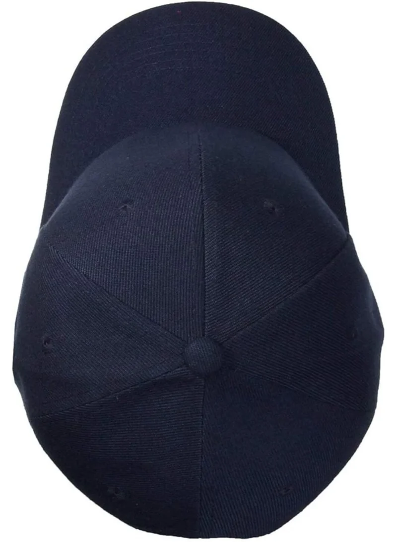 Mobcos Navy Blue 100% Cotton Navy Blue Baseball Dad Cap - Adjustable Size Hat for Running, Workouts, and Outdoor Activities - Baseball Cap for Men and Women  | Best Price UAE