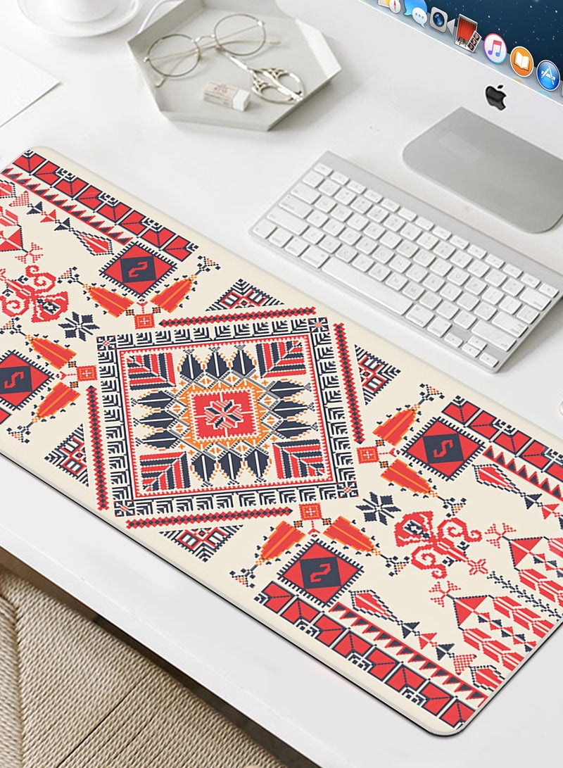 Beauenty Mouse Pad, (90 x 40cm) Extended Large Mouse Mat Desk Pad, Stitched Edges Mousepad, Desk Mat Gaming Mat Non-Slip Rubber Base, XL Gaming Mouse Pad for Office  Home - Image 3